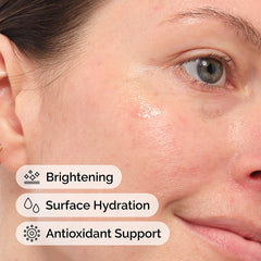 Label close-up of The Ordinary marula oil emphasizing ingredient purity and cold-pressed claim
