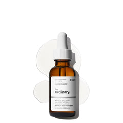 The Ordinary front bottle showing label and packaging, clear product identification and benefit
