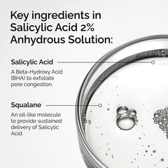 The Ordinary dropper dispensing serum showing silky squalane texture