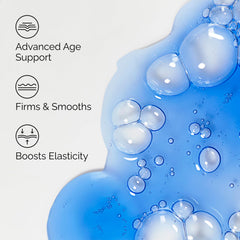 The Ordinary close-up of serum texture on skin, showing lightweight absorption benefit