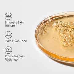 The Ordinary lactic acid serum texture close-up showing lightweight watery consistency