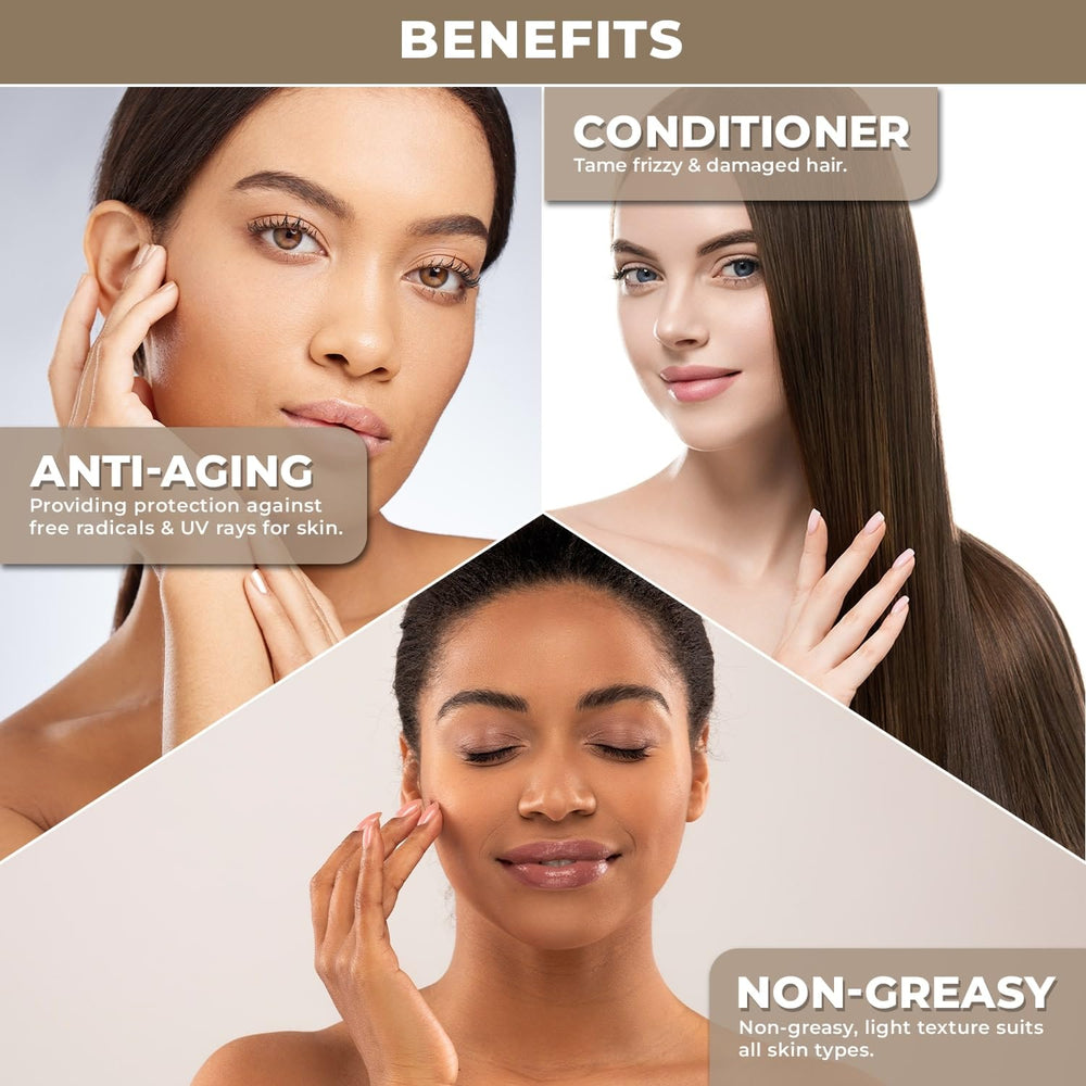 The Organic Forest grapeseed oil texture close-up highlighting lightweight absorbency
