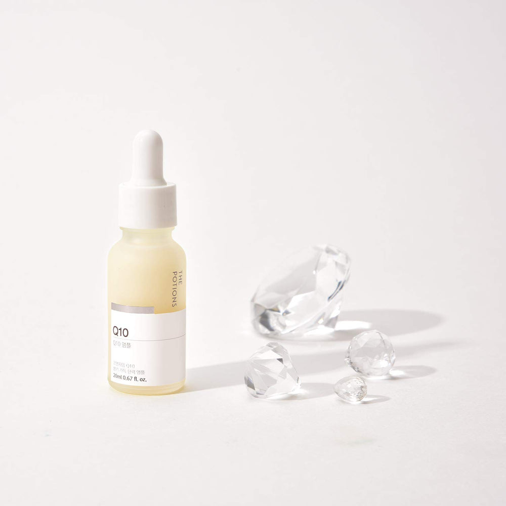 The Potions mixed with moisturizer, illustrating customizable skincare layering