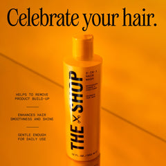 The Shop in-shower lather demonstrating effective cleansing and refresh