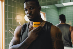 The Shop Uninterrupted” pomade texture close-up highlighting creamy, easy-to-work consistency