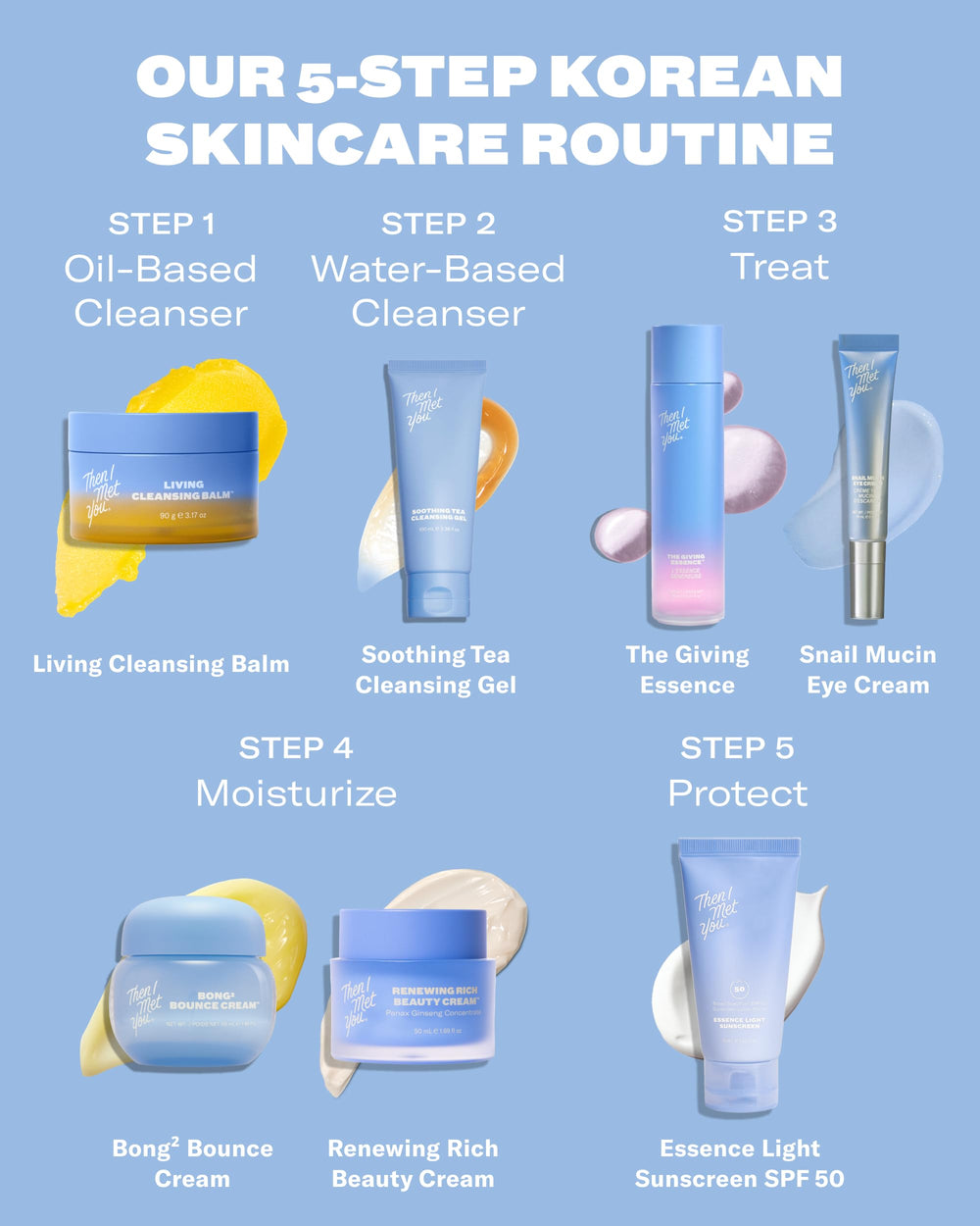 Then I Met You held in hand for scale to show 5.07oz travel-friendly size