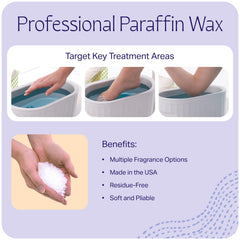therabath melted wax in paraffin bath demonstrating even heat transfer