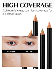 THESAEM blended under-eye before and after showing natural brightening benefit