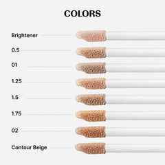 THESAEM open bottle top view showing sponge-tip applicator detail