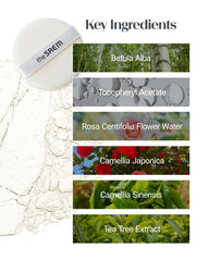 THESAEM compact in hand demonstrating travel-friendly size and convenience benefit