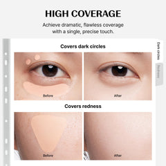 THESAEM next to finger to show travel-friendly compact size