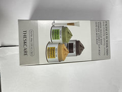 THESKCARE green tea mask paste swirl, illustrating smooth consistency and calming antioxidants