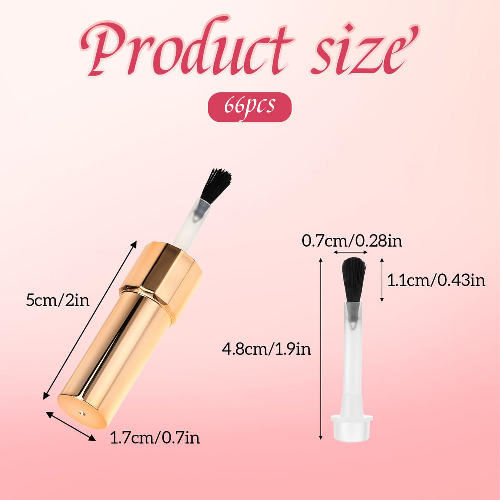 Thinp clear brush handle close-up demonstrating sturdy ergonomic grip benefit