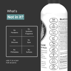 This Soap Works aloe leaf and gel close-up demonstrating soothing hydration benefit