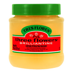 Three Flowers front tin showing label and compact travel-friendly design