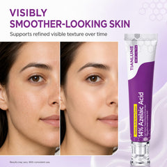 TIANLUNE gel-cream close-up demonstrating quick absorption benefit
