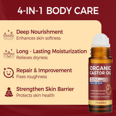 Tiepetly application on hand with roller delivering targeted moisturization