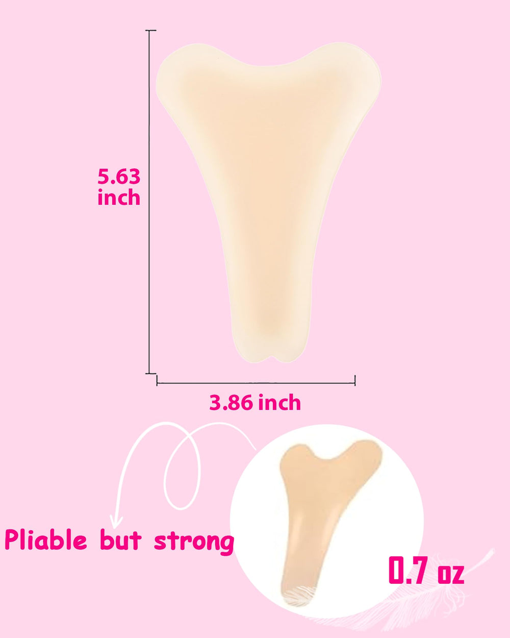 Tifesoo insert held in hand showing size and easy portability