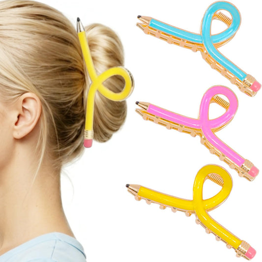Tihebax front packaging showing three colorful pencil clips and durable finish