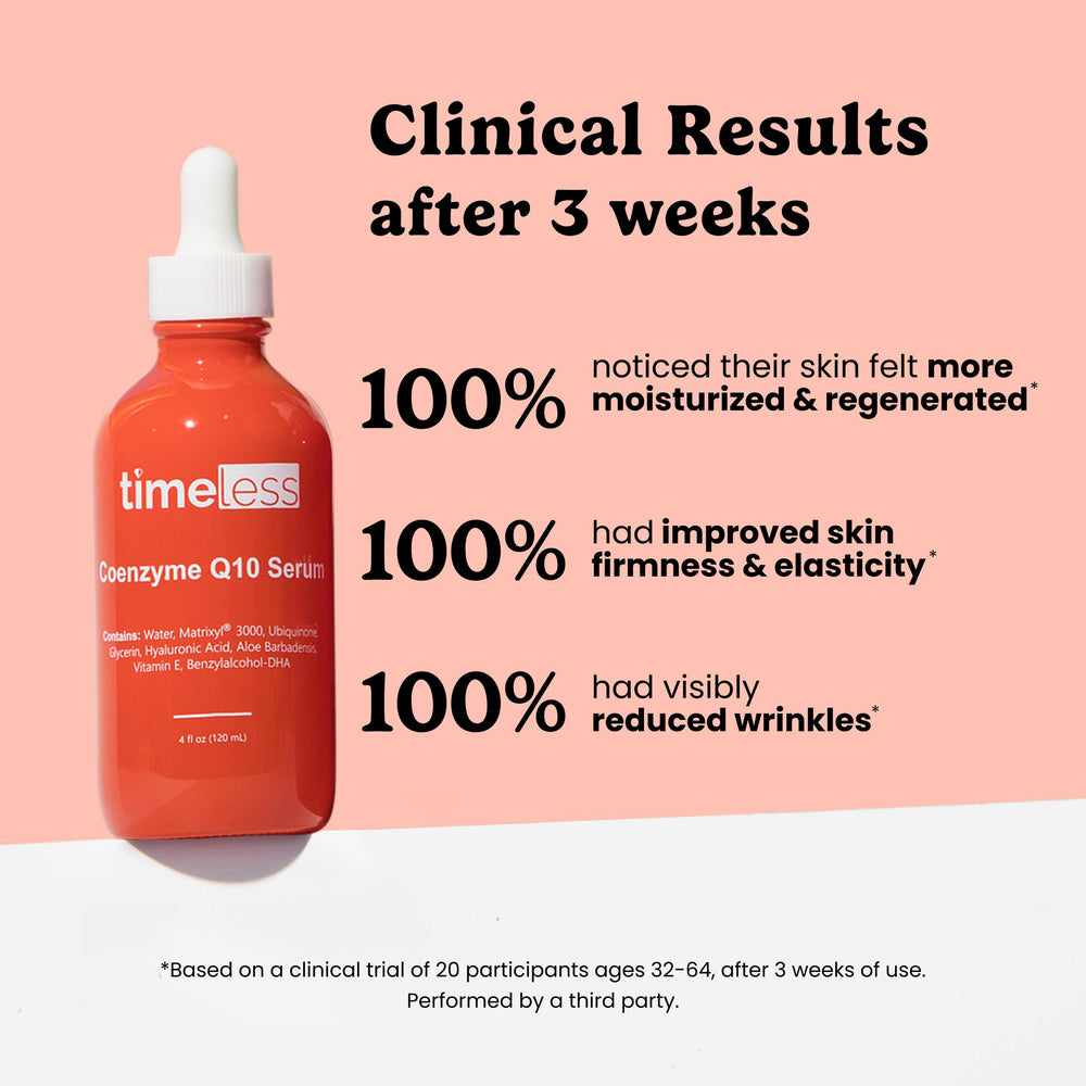 Timeless Skin Care serum texture close-up showing hydrating lightweight gel