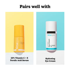 Timeless Skin Care bottle on a bathroom shelf evoking everyday skin care convenience benefit