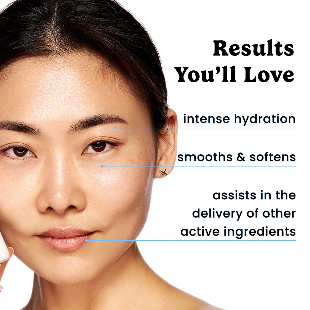 Timeless Skin Care bottle next to moisturizer illustrating layering benefits