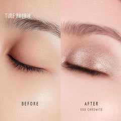 TIMEPHORIA Chromite cream-to-shine texture close-up highlighting smooth glide benefit