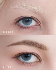 TIMEPHORIA Revela brow before and after visualizing fuller natural-looking definition