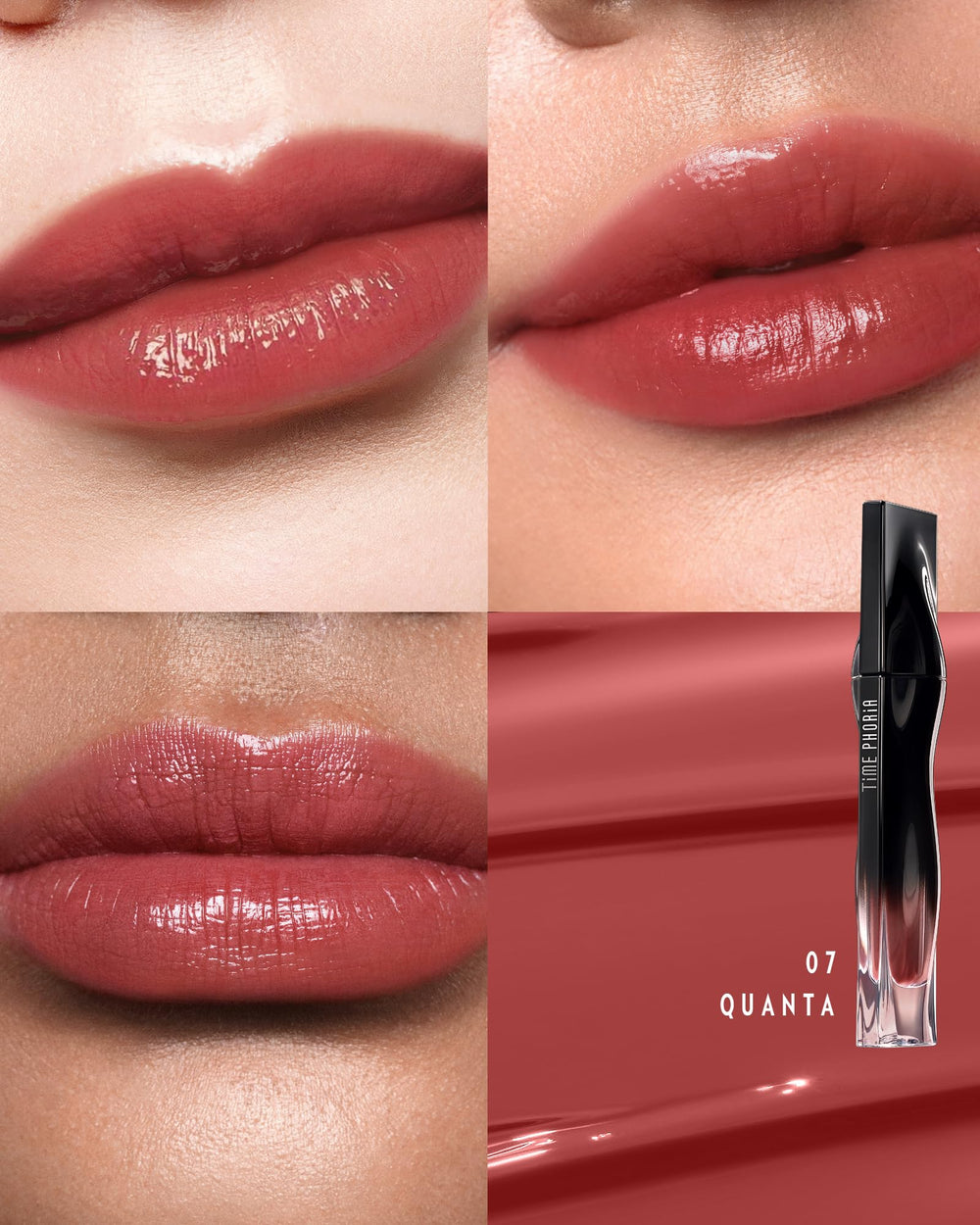 TIMEPHORIA applicator closeup displaying smooth wand and precision tip for easy application