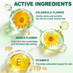timlasa balm being rubbed into hands to hydrate skin and ease tension