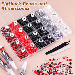 TINKRSTUFF close-up rhinestones AB sheen for vivid color play