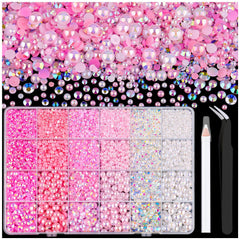 TINKRSTUFF front box showing 14000pcs assortment and compartments for quick selection