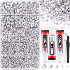 TINKRSTUFF front packaging showing organized rhinestone box and compartments for quick use