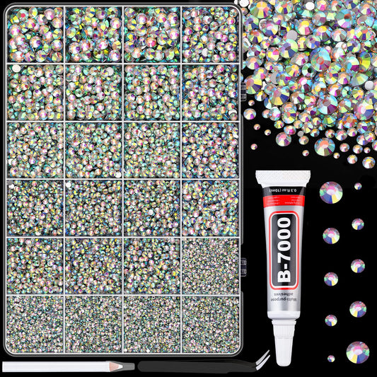 TINKRSTUFF front packaging showing 24-grid box and included tools for organized crafting