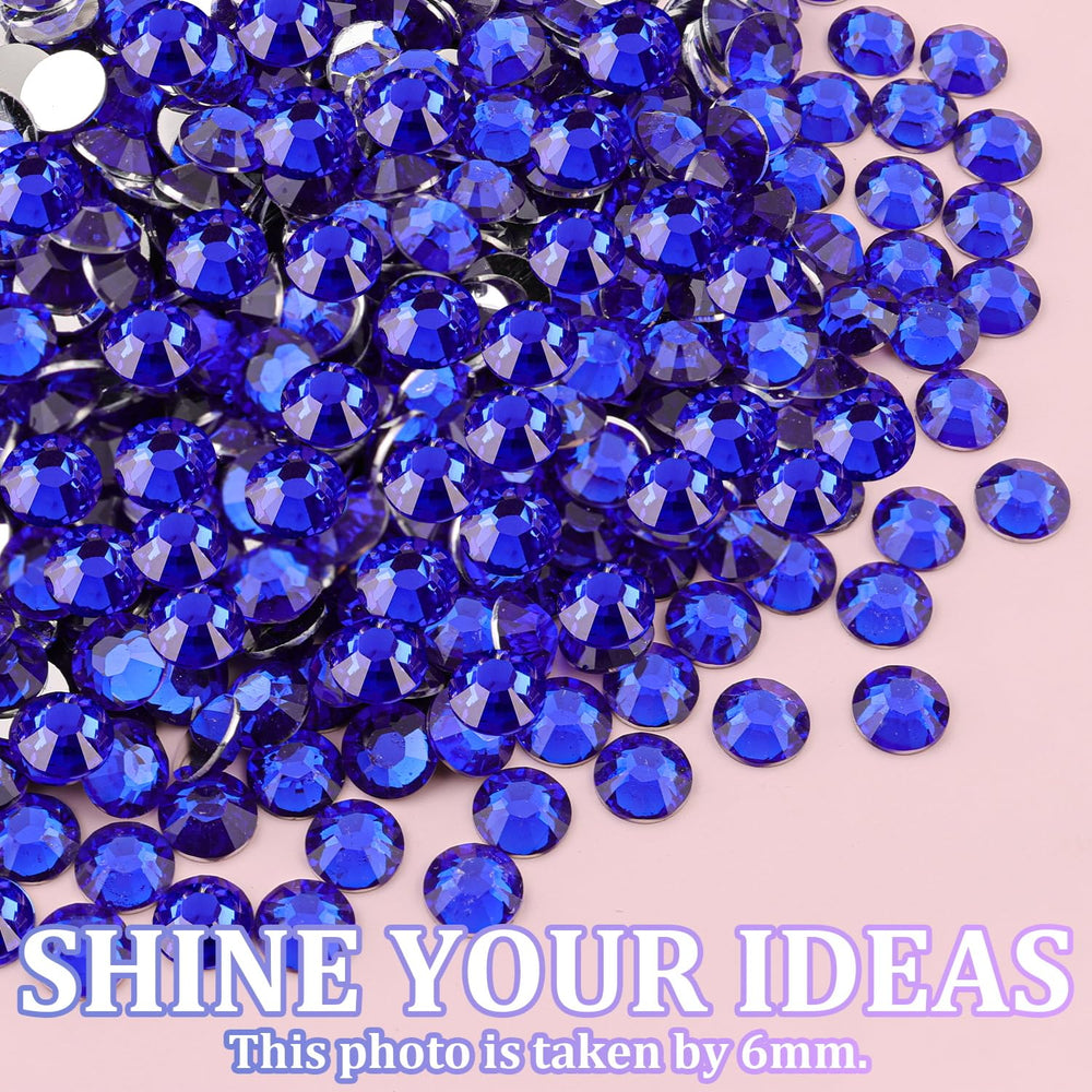 TINKRSTUFF crafter at table using gems and glue illustrating simple DIY benefits