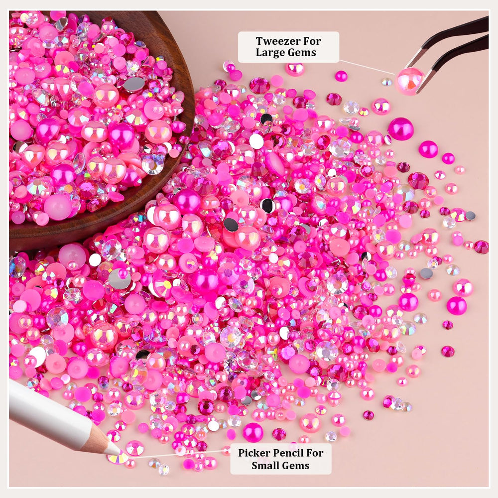 TINKRSTUFF applied to nails demonstrating precise detail and long-lasting sparkle