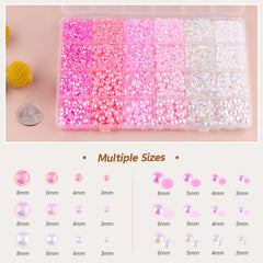 TINKRSTUFF open box with 14,000 pearls and gems ready to use