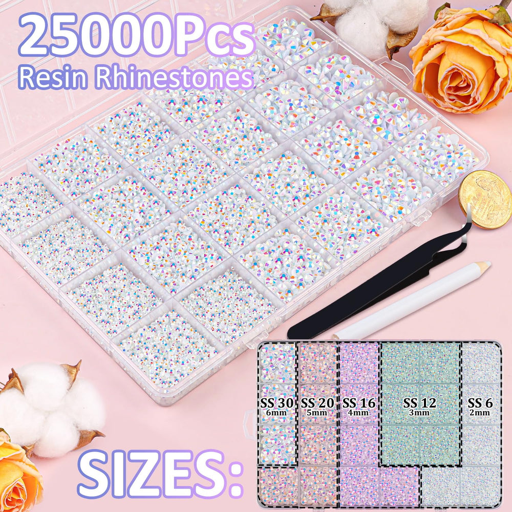 TINKRSTUFF open box with 24 sorted grids for fast size selection and organization