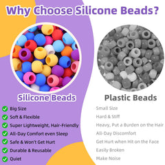 TINKRSTUFF beads rinsed under water showing washable and waterproof advantage