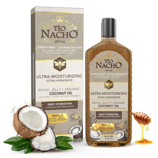 Tio Nacho front packaging showing Ultra Hydration 14 oz benefits