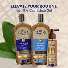 Tio Nacho in-shower application with lather for soft manageable hair