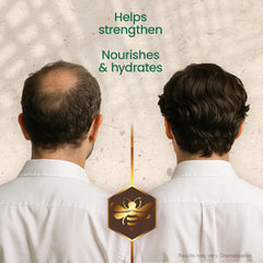 Royal jelly ingredient close-up with Tio Nacho jar, nutrient-rich extract for stronger hair