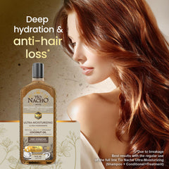 Tio Nacho creamy conditioner texture illustrating rich hydration