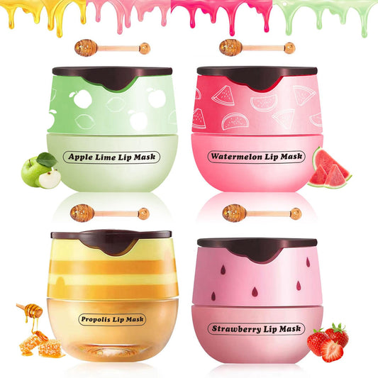 TIRDET honey pot front packaging showing four-flavor set and compact design for travel