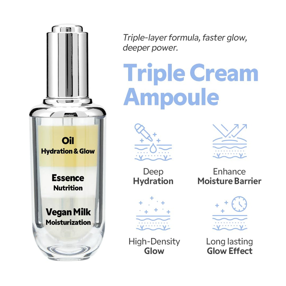 TIRTIR ingredient collage with squalane and rice bran for antioxidant hydration