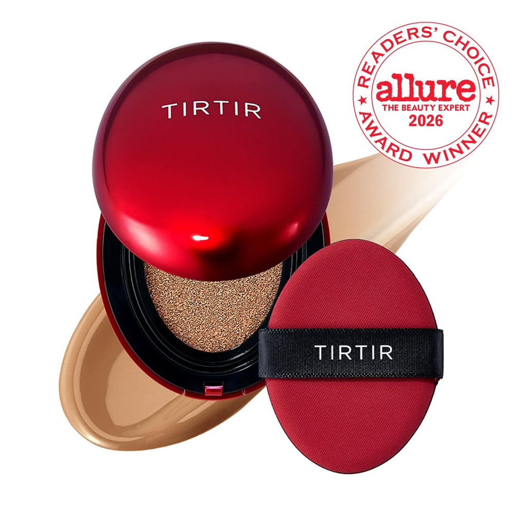 TIRTIR open cushion pad visible, application sponge for even coverage