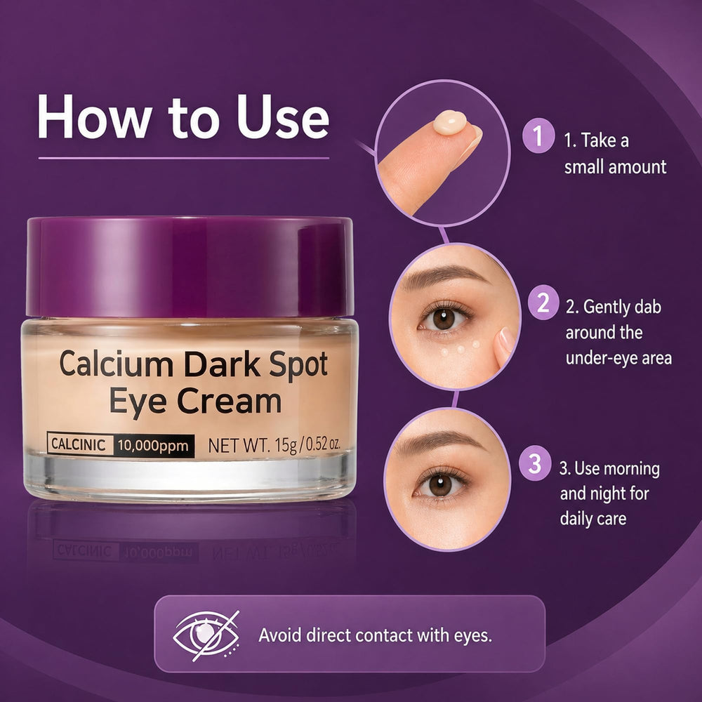 Tivurelia being applied under the eye illustrating easy absorption and layering