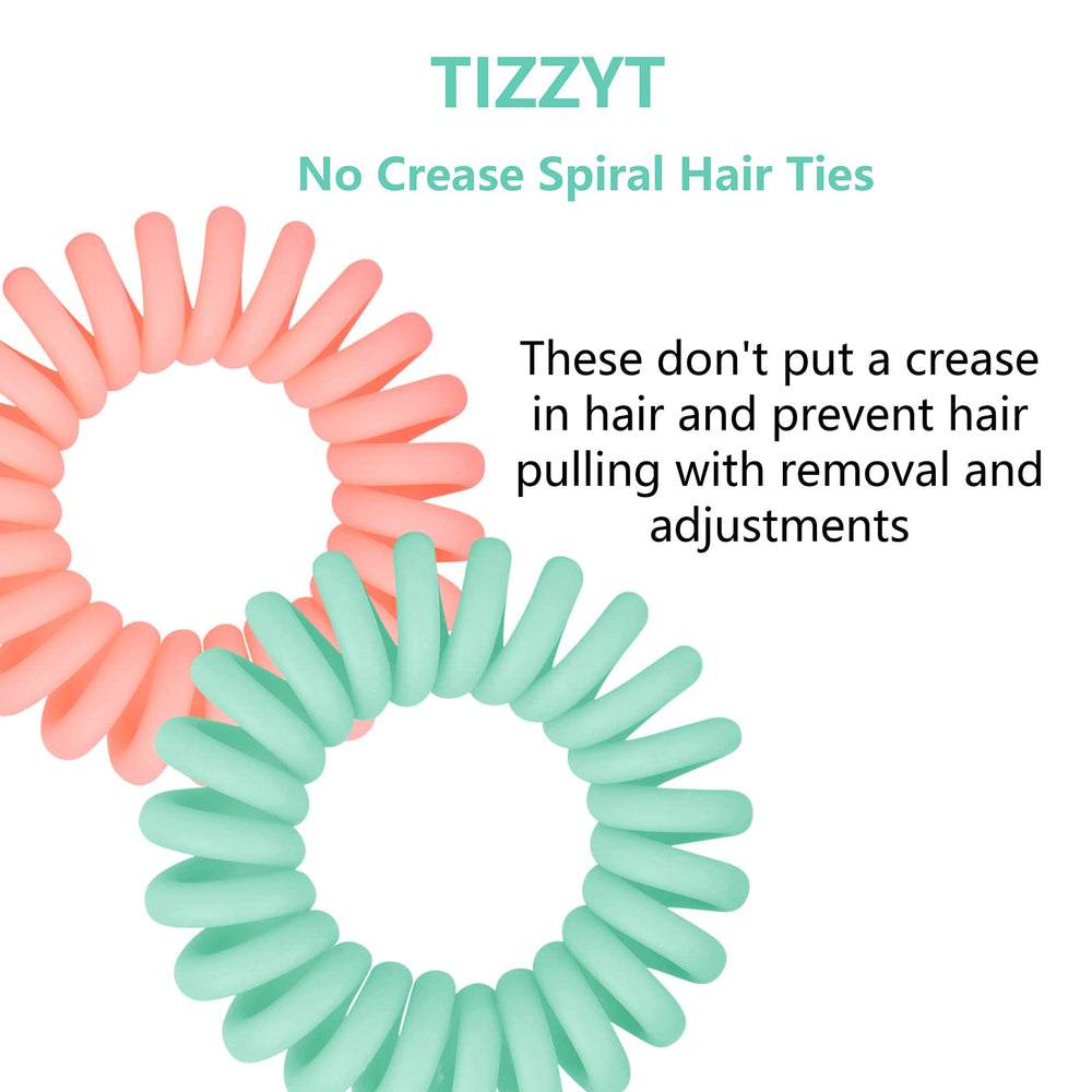 TIZZYT close-up of TPU coil texture highlighting smooth flexible finish
