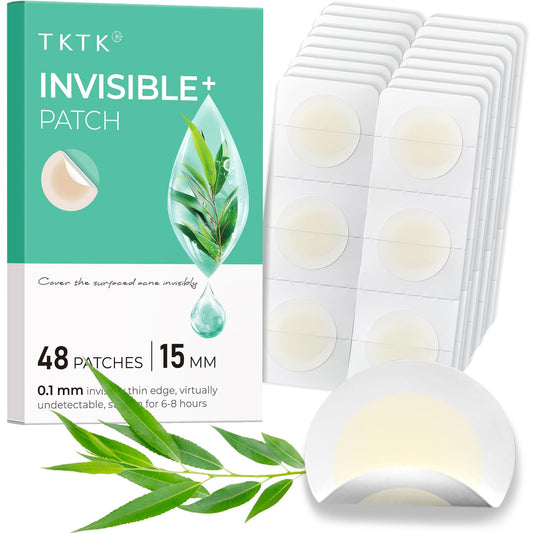 TKTK front packaging showing 48-count patches and product benefit