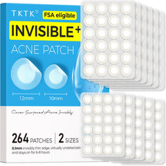 TKTK front packaging showing 264 count and sizes for convenient use